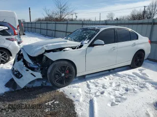 2015 BMW 3 Series 328i xDrive with VIN WBA3B5G54FNS18974, listed as a Copart auction lot 42157355 with 86,910 mi miles and Salvage title. Bid and sale history available at DreamBid. Image 1.