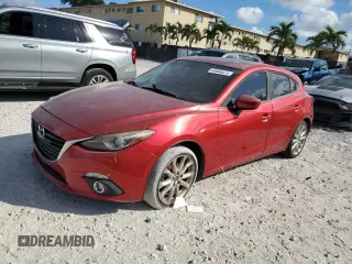 2015 Mazda 3 S Grand Touring with VIN JM1BM1M38F1255828, listed as a Copart auction lot 44908875 with 82,119 mi miles and Salvage Title. Bid and sale history available at DreamBid. Image 1.