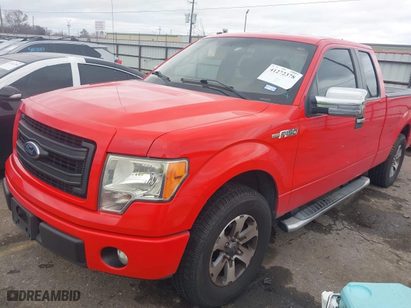 2013 Ford F-150 XL with VIN 1FTFX1CF9DFE03697, listed as a IAAI auction lot 41272378 with 118,499 mi miles. Bid and sale history available at carsss.com. Image 17.