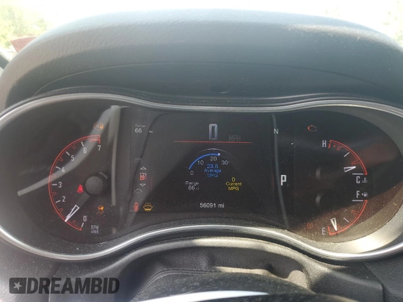 2019 Dodge Durango Citadel with VIN 1C4RDHEG0KC616427, listed as a Copart auction lot 69182504 with 56,091 mi miles and Salvage Title. Bid and sale history available at DreamBid. Image 9.