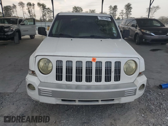 2007 Jeep Patriot Limited with VIN 1J8FT48W67D340427, listed as a Copart auction lot 78074484 with 98,244 mi miles and Salvage title. Bid and sale history available at DreamBid. Image 5.