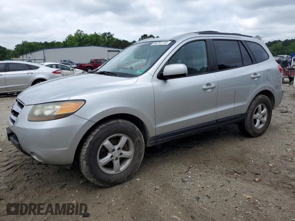 2007 Hyundai Santa Fe GLS z VIN 5NMSG13D37H002165, wystawiony jako Copart lot #56781115 z przebiegiem 163 723 mil mil oraz Szkoda całkowita • Salvage title. Historia ofert i sprzedaży dostępna na DreamBid. Obrazek 1.