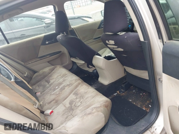 2014 Honda Accord Sedan LX with VIN 1HGCR2F31EA285374, listed as a IAAI auction lot 41741047 with 256,273 mi miles. Bid and sale history available at carsss.com. Image 8.