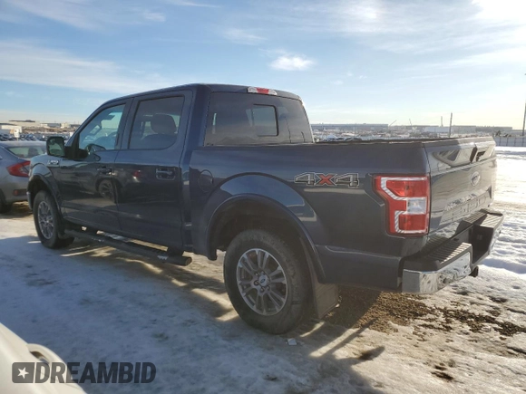 2018 Ford F-150 XL with VIN 1FTEW1EP8JFD35411, listed as a Copart auction lot 46661125 with 188,352 mi miles and Salvage Title. Bid and sale history available at DreamBid. Image 2.
