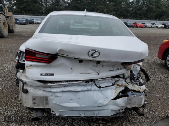 2015 Lexus IS 350 with VIN JTHCE1D29F5006227, listed as a Copart auction lot 87866325 with 106,325 mi miles and Salvage title. Bid and sale history available at DreamBid. Image 6.