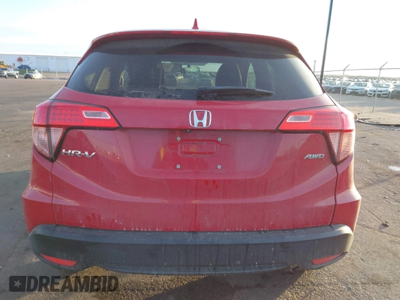 2016 Honda HR-V EX with VIN 3CZRU6H58GM733607, listed as a IAAI auction lot 41435835 with 107,931 mi miles. Bid and sale history available at carsss.com. Image 16.
