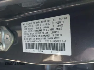 2009 Acura TSX z VIN JH4CU26649C009450, wystawiony jako IAAI lot #41964036 z przebiegiem 282 890 mil mil oraz . Historia ofert i sprzedaży dostępna na DreamBid. Obrazek 9.