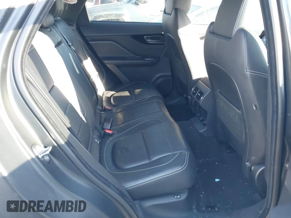 2017 Jaguar F-Pace 35t R-Sport with VIN SADCL2BV5HA894161, listed as a IAAI auction lot 41452763 with 57,281 mi miles and . Bid and sale history available at DreamBid. Image 8.