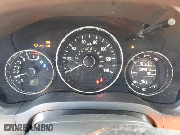2016 Honda HR-V EX with VIN 3CZRU6H53GM763419, listed as a Copart auction lot 51083885 with 94,913 mi miles and Salvage Title. Bid and sale history available at DreamBid. Image 9.