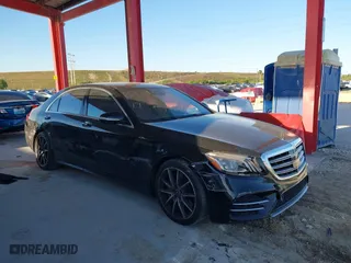 2018 Mercedes-Benz S-Class S 450 with VIN WDDUG6GBXJA361972, listed as a IAAI auction lot 41759937 with 122,074 mi miles. Bid and sale history available at carsss.com. Image 6.