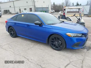 2024 Honda Civic Sport with VIN 2HGFE2F51RH589046, listed as a IAAI auction lot 41898481 with 15,740 mi miles and . Bid and sale history available at DreamBid. Image 1.