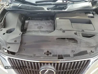 2010 Lexus RX 350 with VIN 2T2ZK1BA6AC033990, listed as a Copart auction lot 53587265 with 0 mi miles and Salvage Title. Bid and sale history available at carsss.com. Image 12.