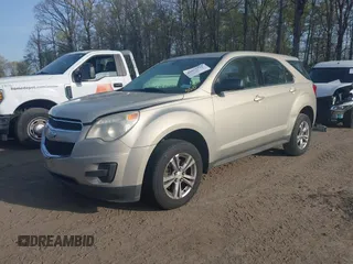 2011 Chevrolet Equinox LS with VIN 2CNALBEC8B6241854, listed as a IAAI auction lot 42075725 with 168,422 mi miles. Bid and sale history available at carsss.com. Image 2.