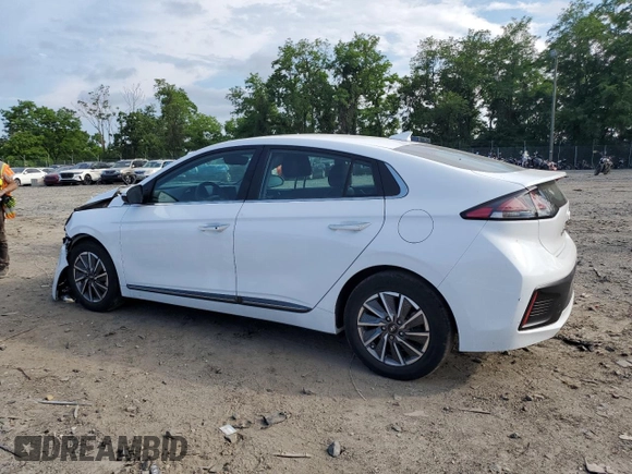 2021 Hyundai Ioniq Limited with VIN KMHC85LJ1MU078756, listed as a Copart auction lot 59659905 with 70,893 mi miles and Salvage title. Bid and sale history available at DreamBid. Image 2.