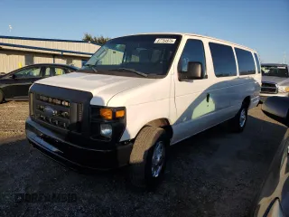 2010 Ford Econoline Passenger XL with VIN 1FBSS3BL3ADA73213, listed as a Copart auction lot 87754975 with 313,363 mi miles and Clean Title. Bid and sale history available at carsss.com. Image 1.