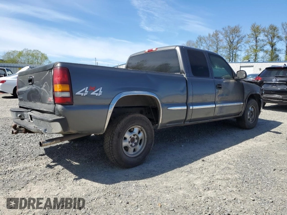 2000 GMC New Sierra 1500 SLE with VIN 2GTEK19T0Y1321300, listed as a Copart auction lot 53576455 with 0 mi miles and Salvage Title. Bid and sale history available at carsss.com. Image 3.