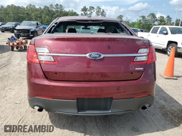 2016 Ford Police Interceptor with VIN 1FAHP2MT3GG142039, listed as a Copart auction lot 53619695 with 59,236 mi miles and Salvage title. Bid and sale history available at DreamBid. Image 6.