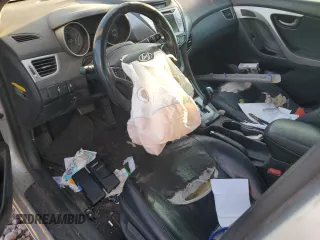 2011 Hyundai Elantra Limited z VIN KMHDH4AE0BU157675, wystawiony jako Copart lot #55304435 z przebiegiem Nie podano mil oraz Szkoda całkowita • Salvage title. Historia ofert i sprzedaży dostępna na DreamBid. Obrazek 8.