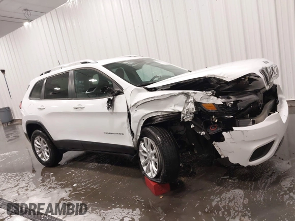 2021 Jeep Cherokee Latitude with VIN 1C4PJMCB7MD166000, listed as a IAAI auction lot 41631945 with 48,046 mi miles and . Bid and sale history available at DreamBid. Image 13.