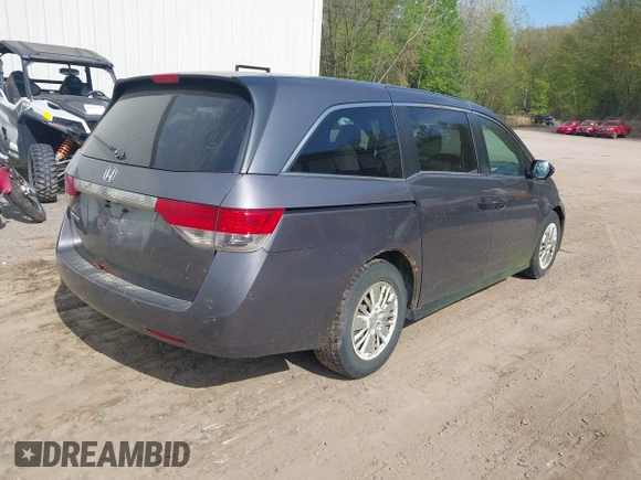 2014 Honda Odyssey LX с VIN 5FNRL5H26EB115406, выставлен на аукционе IAAI как лот 42247078 с пробегом 222 599 миль миль и . История ставок и продаж доступна на DreamBid. Изображение 4.