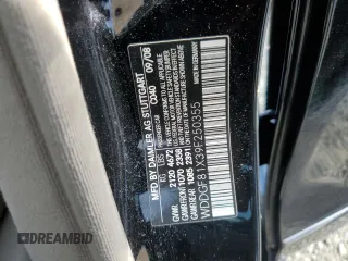 2009 Mercedes-Benz C 300 Sport with VIN WDDGF81X39F250355, listed as a Copart auction lot 59863925 with 137,654 mi miles and Salvage title. Bid and sale history available at DreamBid. Image 12.