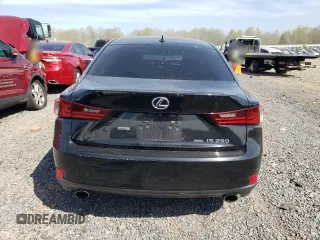 2015 Lexus IS 250 with VIN JTHCF1D21F5023746, listed as a Copart auction lot 54136965 with 74,157 mi miles and Salvage title. Bid and sale history available at DreamBid. Image 6.