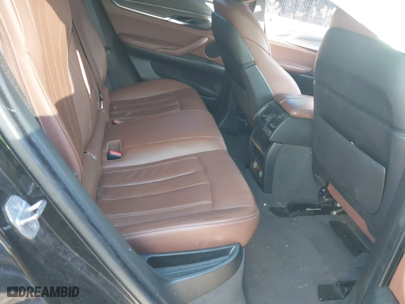 2017 BMW X6 xDrive35i with VIN 5UXKU2C39H0X47878, listed as a IAAI auction lot 41149991 with 164,275 mi miles. Bid and sale history available at carsss.com. Image 8.