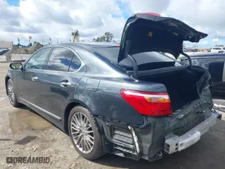 2010 Lexus LS 460 with VIN JTHBL5EF8A5097378, listed as a IAAI auction lot 41793875 with 150,490 mi miles. Bid and sale history available at carsss.com. Image 3.