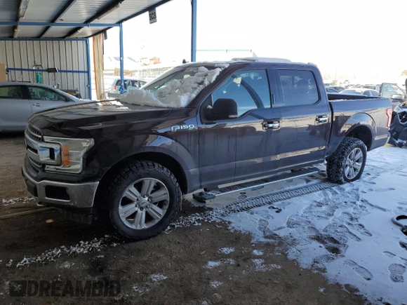 2019 Ford F-150 XL with VIN 1FTEW1E54KFA13347, listed as a Copart auction lot 88715395 with 86,679 mi miles and Salvage Title. Bid and sale history available at carsss.com. Image 1.