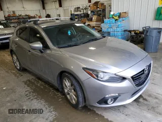 2014 Mazda 3 S Touring with VIN JM1BM1L34E1104095, listed as a Copart auction lot 88981145 with 208,269 mi miles and Non Repairable. Bid and sale history available at DreamBid. Image 4.