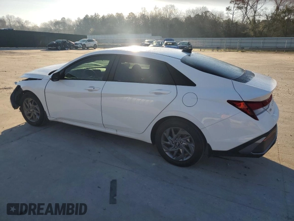 2024 Hyundai Elantra SEL with VIN KMHLM4DG9RU750188, listed as a Copart auction lot 49485825 with 18,836 mi miles and Salvage title. Bid and sale history available at DreamBid. Image 2.