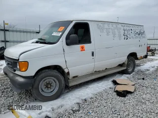 2003 Ford Econoline Cargo with VIN 1FTSS34F33HB68059, listed as a Copart auction lot 42152655 with 435,486 mi miles and Clean Title. Bid and sale history available at DreamBid. Image 1.