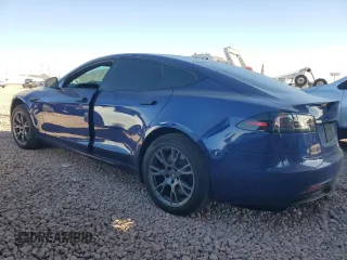 2023 Tesla Model S with VIN 5YJSA1E57PF498760, listed as a Copart auction lot 88494905 with 39,521 mi miles and Salvage title. Bid and sale history available at DreamBid. Image 2.
