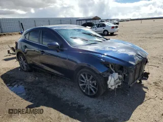 2018 Mazda 3 Touring with VIN 3MZBN1L33JM270101, listed as a Copart auction lot 49101765 with 187,754 mi miles and Salvage Title. Bid and sale history available at carsss.com. Image 4.