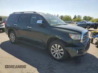 2008 Toyota Sequoia Limited with VIN 5TDBY68A18S012927, listed as a Copart auction lot 54405895 with 237,463 mi miles and Salvage Title. Bid and sale history available at DreamBid. Image 4.