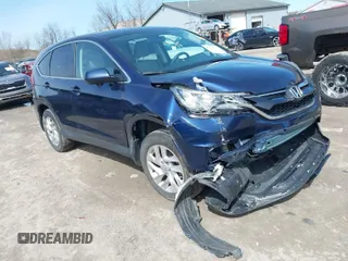 2016 Honda CR-V EX with VIN 2HKRM4H50GH655470, listed as a IAAI auction lot 41961873 with 103,433 mi miles and . Bid and sale history available at DreamBid. Image 1.