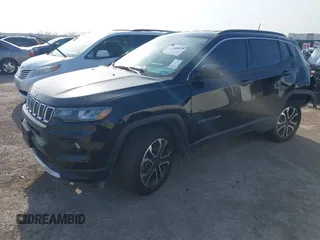 2024 Jeep Compass Limited with VIN 3C4NJDCN3RT579440, listed as a IAAI auction lot 41899578 with 36,289 mi miles and . Bid and sale history available at DreamBid. Image 17.