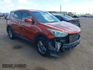 2017 Hyundai Santa Fe Sport 2.4L with VIN 5XYZT3LB6HG454014, listed as a IAAI auction lot 41915328 with 158,298 mi miles. Bid and sale history available at carsss.com. Image 1.