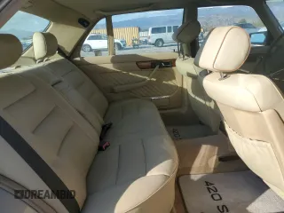 1991 Mercedes-Benz 420 with VIN WDBCA35E2MA603305, listed as a Copart auction lot 78405804 with 181,709 mi miles and Clean Title. Bid and sale history available at carsss.com. Image 10.