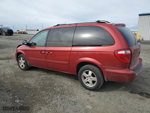 2007 Dodge Grand Caravan SXT with VIN 2D4GP44L97R271017, listed as a Copart auction lot 49551445 with 153,912 mi miles and Salvage Title. Bid and sale history available at carsss.com. Image 2.
