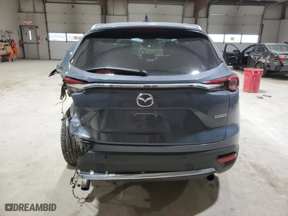 2021 Mazda CX-9 Grand Touring with VIN JM3TCBDY7M0505420, listed as a Copart auction lot 44543685 with 46,627 mi miles and Salvage Title. Bid and sale history available at carsss.com. Image 6.