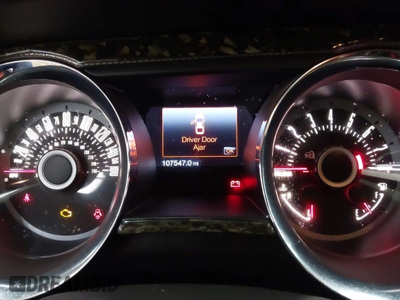2013 Ford Mustang GT with VIN 1ZVBP8CF7D5241627, listed as a IAAI auction lot 42485858 with 107,547 mi miles and . Bid and sale history available at DreamBid. Image 7.