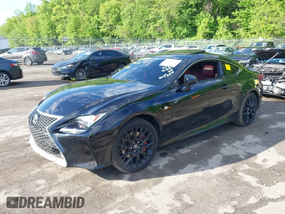 2016 Lexus RC with VIN JTHSE5BC3G5006739, listed as a IAAI auction lot 42149914 with 97,244 mi miles. Bid and sale history available at carsss.com. Image 16.