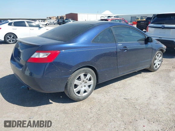 2010 Honda Civic Cpe LX with VIN 2HGFG1B6XAH520086, listed as a IAAI auction lot 42037594 with 172,248 mi miles. Bid and sale history available at carsss.com. Image 4.