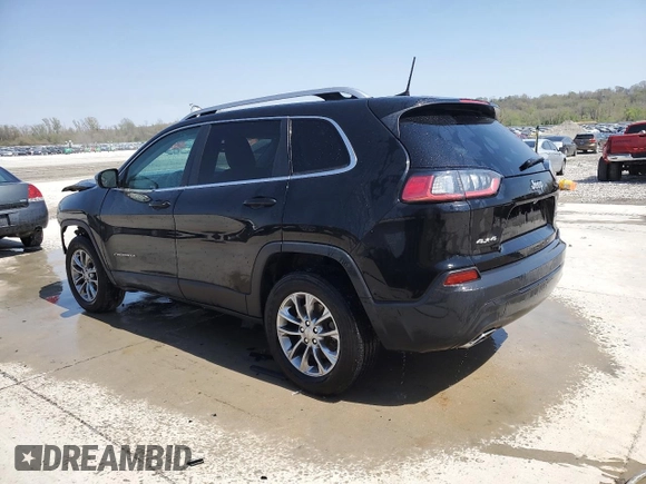 2019 Jeep Cherokee Altitude with VIN 1C4PJMLX0KD270627, listed as a Copart auction lot 53292855 with Not provided miles and Salvage title. Bid and sale history available at DreamBid. Image 2.