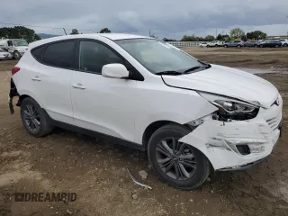 2015 Hyundai Tucson GLS with VIN KM8JT3AF0FU039863, listed as a Copart auction lot 51347815 with 104,469 mi miles and Salvage Title. Bid and sale history available at DreamBid. Image 4.