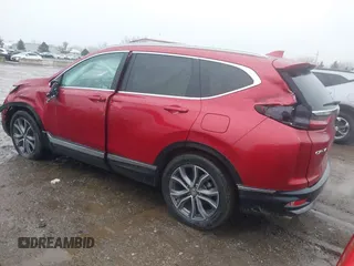 2022 Honda CR-V Touring with VIN 2HKRW2H94NH608375, listed as a IAAI auction lot 41482129 with 33,744 mi miles. Bid and sale history available at carsss.com. Image 3.