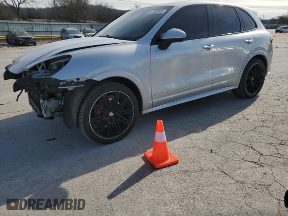2013 Porsche Cayenne GTS with VIN WP1AD2A29DLA71477, listed as a Copart auction lot 41769945 with 80,540 mi miles and Salvage Title. Bid and sale history available at DreamBid. Image 1.
