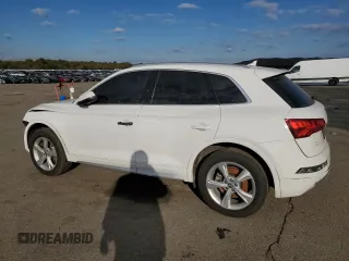 2020 Audi Q5 Premium Plus with VIN WA1BNAFY0L2058271, listed as a Copart auction lot 42160375 with 47,150 mi miles and Salvage Title. Bid and sale history available at carsss.com. Image 2.