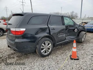 2011 Dodge Durango R/T with VIN 1D4SE6GT4BC682642, listed as a Copart auction lot 52618815 with 139,898 mi miles and Salvage title. Bid and sale history available at DreamBid. Image 3.